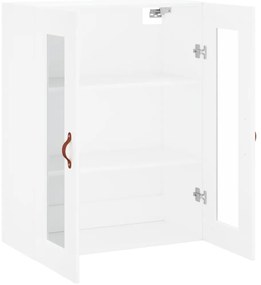 Armário de parede 69,5x34x90 cm branco