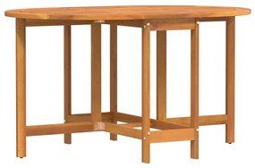 Conjunto de Jantar Butterfly de 5 Peças - Madeira Maciça de Acácia Dob
