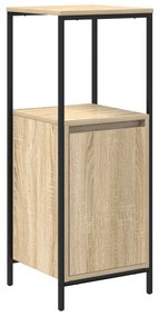 Conjunto de Móveis de Banheiro de 3 Peças Carvalho Sonoma Madeira Inge