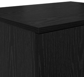 Armário de Armazenamento vidaXL Preto 108x41x40 cm em Madeira Intermed