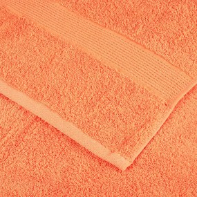 Toalhas de bidé premium SOLUND 4 pcs 30x50 cm 600 gsm laranja