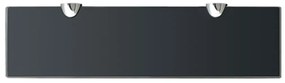 Prateleiras flutuantes 2 pcs vidro 40x10 cm 8 mm