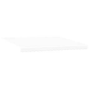 Tecido de Substituição para Toldo para Estrutura de 4.5x3 m Branco