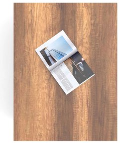 Mesa de Centro MN02 – Nogueira e Antracite – 80x43x60 cm