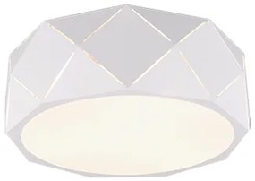 Candeeiro de teto design branco 40 cm - Kris Design