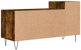Móvel p/ TV 100x35x55 cm madeira processada carvalho fumado