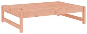 5 pcs conjunto lounge de jardim madeira de douglas maciça