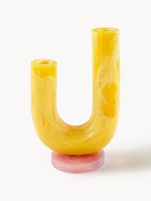 Jarra com aspeto de mármore artesanal Como, Alt 20 cm