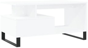 Mesa de centro 90x49x45 cm derivados de madeira branco