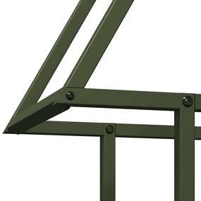 Suporte para lenha aço laminado a frio verde azeitona