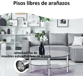 Mesa de centro para sala de jantar Mesa de centro para sala de estar Mesa de centro de vidro temperado com 3 camadas de arrumação 89 x 51 x 45,5 cm