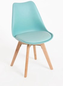 Pack 6 Cadeiras Synk Basic - Água Verde