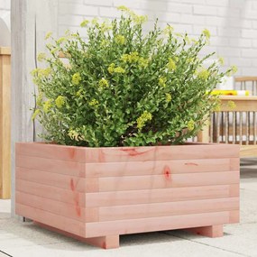 vidaXL Vaso/floreira de jardim 50x50x26,5 cm madeira de douglas maciça