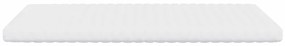 Colchão de espuma 140x210 cm 7 zonas dureza 20 ILD branco