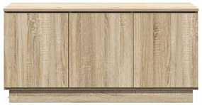 Cabinet de TV Carvalho Sonoma 100x38x49 cm Madeira de Engenharia