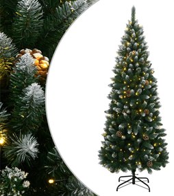 vidaXL Árvore de Natal artificial com 150 luzes LED 120 cm