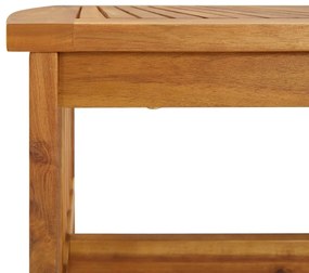 Mesa de centro 102x50x43 cm madeira de acácia maciça