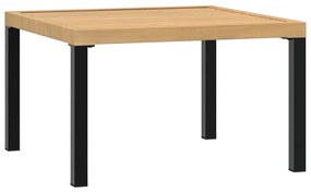 4 pcs conjunto de sofás p/ jardim c/ almofadões alumínio preto