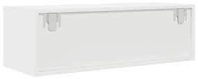 Móvel p/ TV 80x31x25,5 cm derivados de madeira branco