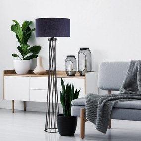 Candeeiro de Pé Tall – Antracite – 50x175x50 cm