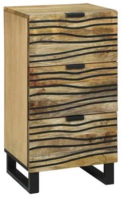vidaXL Aparador Castanho 40 x 33 x 75 cm Madeira de mangueira maciça