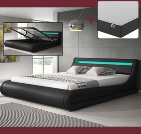 Cama Hidráulica com Arrumação "Patricia" - 160x200cm - Estrado e Colch