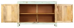 Aparador 110x35x70 cm madeira de mangueira maciça azul-claro