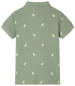 Polo para criança caqui 104