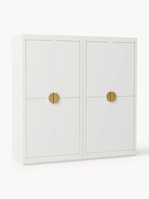 Roupeiro modular com portas de batente Denise, L 200 cm, vários tamanhos
