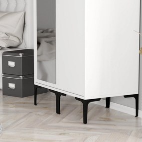 Guarda-Roupa Kumsal RS – Branco – 80 cm x 47,5 cm x 201,4 cm