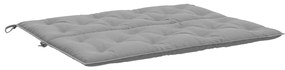 Almofadão banco jardim 120x(50+50)x7cm tecido oxford cinzento