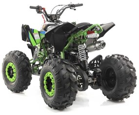 Moto 4 RFZ Falcon Gasolina 140cc R8 semi-automático Verde