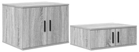 Armário de Armazenamento vidaXL Cinza de Sonoma 103x41x40 cm em Madeir