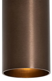 Spot moderno bronze escuro 5,5 cm - Tuba Moderno