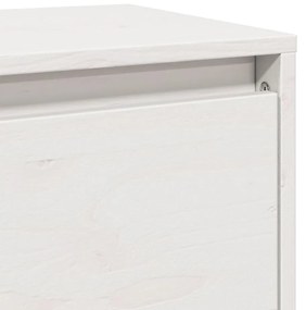 Armários de parede 2 pcs 80x30x35 cm pinho maciço branco