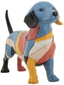 DACHSHUND RÚBICO 32,5X9,7X20,5 CM