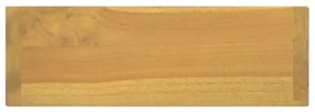Armário com espelho 30x10x40 cm madeira de teca maciça
