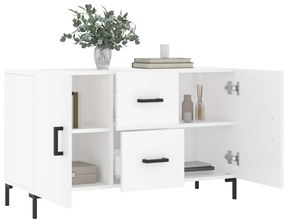 Aparador 100x36x60 cm derivados de madeira branco
