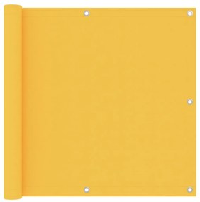 Tela de varanda 95x500 cm tecido Oxford amarelo