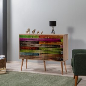 Console Mega – Carvalho Sonoma – 120x90x36 cm