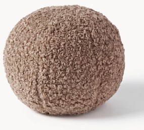 Almofada decorativa redonda em teddy Dotty