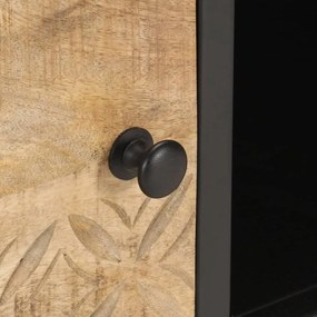 Móvel de TV c/ porta esculpida 130x30x40 cm mangueira áspera