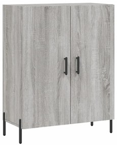 Armário alto 69,5x34x180 cm derivados de madeira sonoma cinza