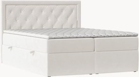 Cama divã em veludo artesanal com arrumação Maestro, H3