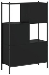 Estante 72x28x109 cm derivados de madeira preto
