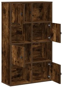 Estante 60x24x101,5 cm derivados de madeira carvalho fumado