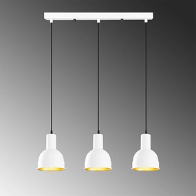 Candeeiro de Teto Berceste – Branco – 67 x 17 cm