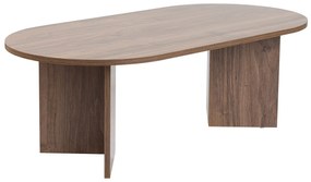 Mesa de Centro "Sable" – Nogueira, 105x65x40 cm, Design Acolhedor