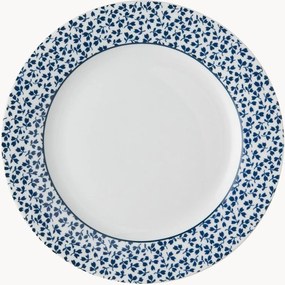 Pratos de sobremesa em porcelana Floris, conjunto de 4