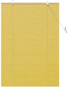 Persianas e Sombras de Janela Amarelo 100 x 160 cm Bambu